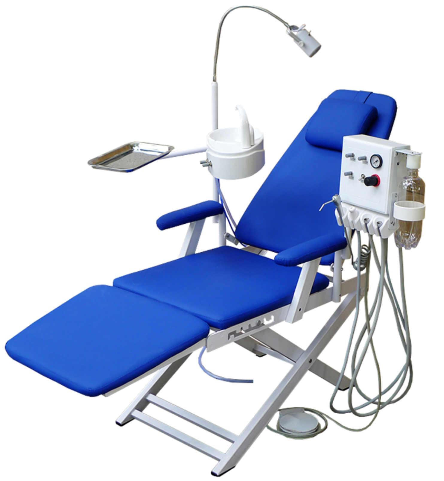 牙科轻便椅简易式牙椅便携式椅子轻便牙科座椅可供水牙床窝沟椅带