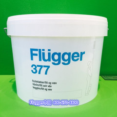 Flugger377 福乐阁377墙布专用胶墙纸胶水环保玉米淀粉胶水3L