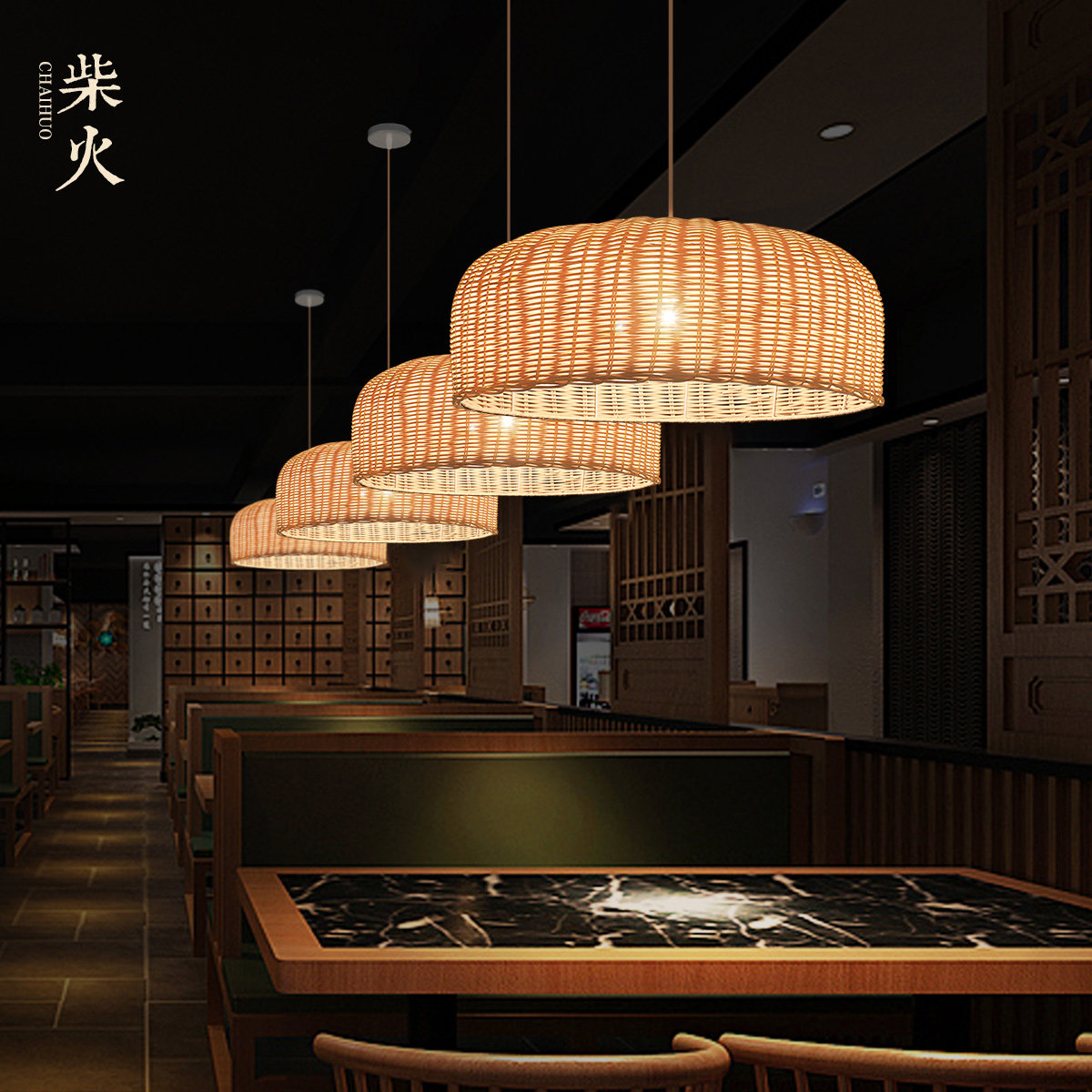 餐饮店网红吊灯