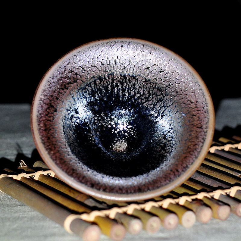 【孙福昆】建盏非物质文化遗产传承人《粉彩油滴》