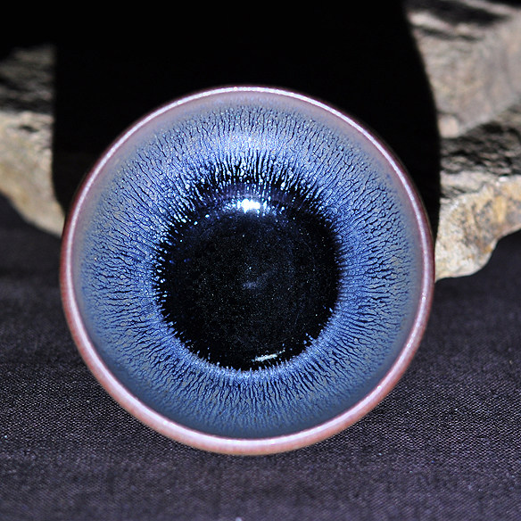 【陈国文】建盏新生代工艺师《银毫对盏》