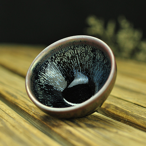 【陈国文】建盏新生代工艺师《银毫盏》