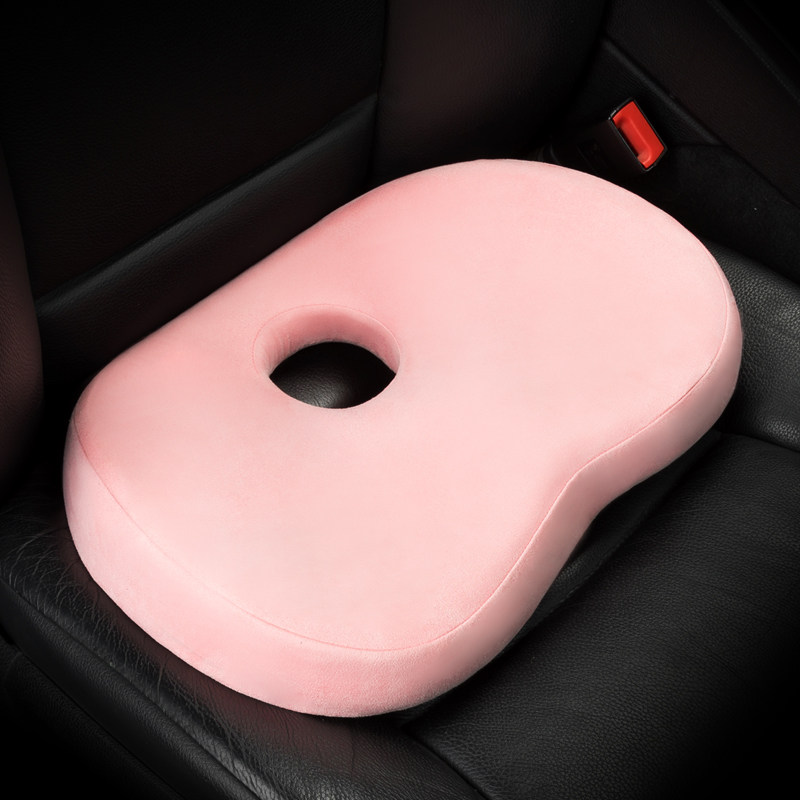 汽车坐垫记忆棉单个屁屁垫办公室美臀垫屁股垫痔疮垫座椅垫增高垫