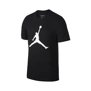 NIKE/耐克 JORDAN男款夏季新款运动半袖显瘦宽松T恤 CJ0922-011