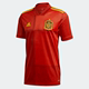 Adidas阿迪达斯男子欧洲杯西班牙队主场球迷版足球短袖T恤FR8361