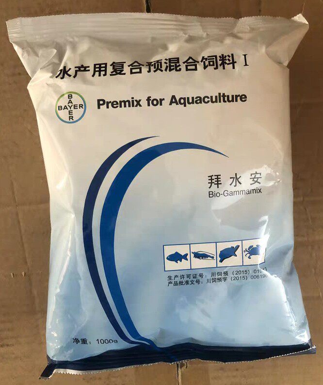 拜耳拜水安水产养殖鱼虾蟹鳖保肝利胆解毒素改善体色1kg