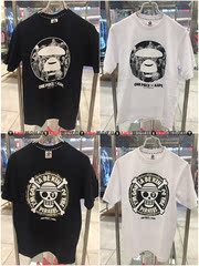 7.5折 澳门代购  限量发售 AAPE X One Piece 海贼王T恤9128 9129