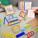 幼儿园小中班益智区投放材料3d立体拼图积木专注力思维训练玩教具