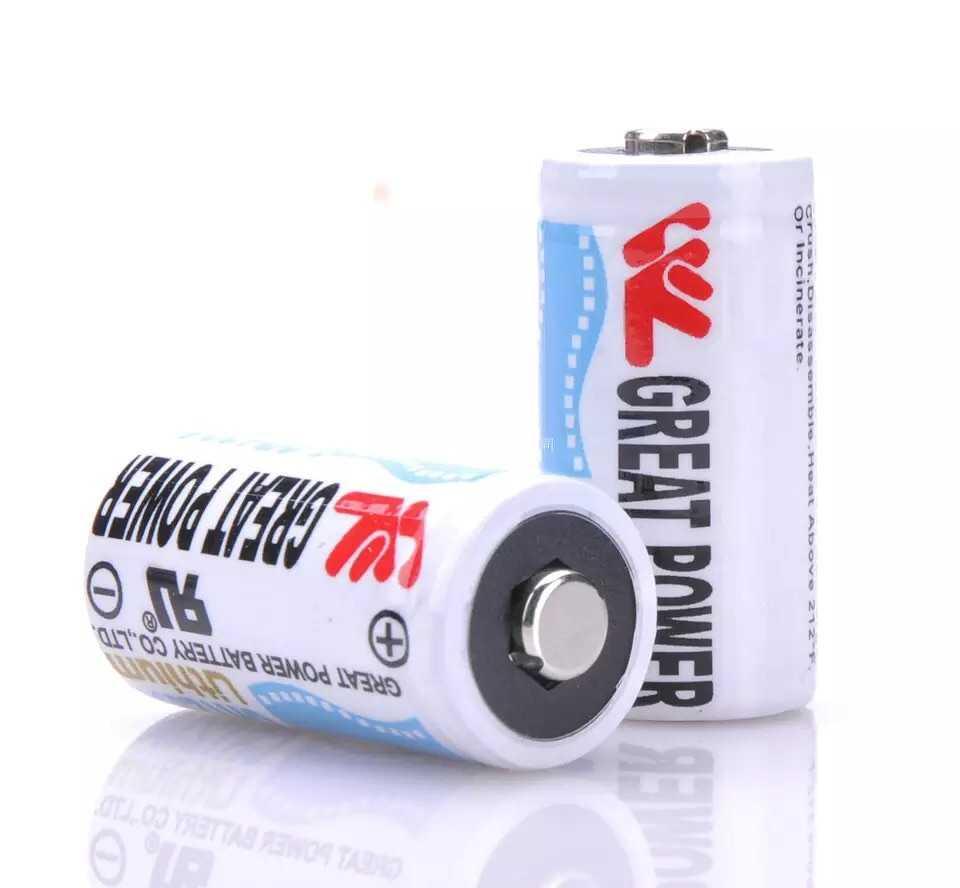 胶片相机电池拍立得锂电池CR123A电池相机3V通用一次性锂电池