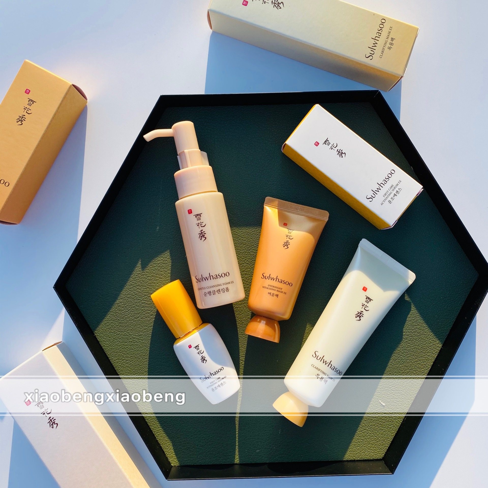 包邮 国内专柜 雪花秀润燥精华玉荣面膜雨润面膜羽润面膜顺行洁面中样