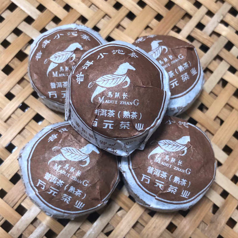 普洱茶熟茶万元茶业马队长原味迷你小沱茶 500克包邮