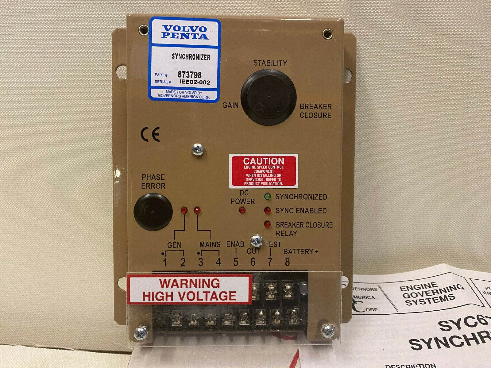 船用沃尔沃GAC Synchronizer SYC 6714 - Volvo Penta 873798|ruв категории оборудование/инструменты, электрическое управление, 电气信号设备装置, 船舶传令装置 - от Buy2taobao.com для оказания профессиональной услуги покупки агента Taobao