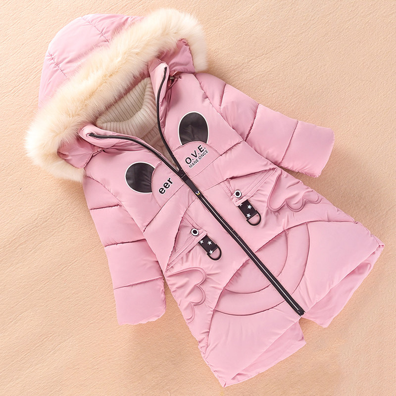 女童棉衣鼕裝2017