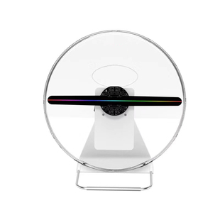 定制品3d全息投影仪空中成像旋转悬浮立体小型风扇屏裸眼广告机灯