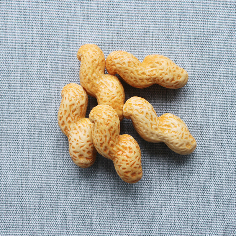 好事会花生胸针!带给你好运徽章创意学生情侣书包配饰别针包邮