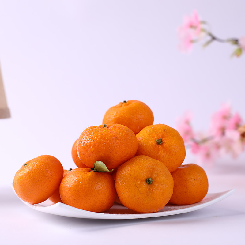 热销南丰蜜桔_江西贡桔精选30枚礼盒装南丰蜜桔新鲜水果薄皮小桔蜜橘2