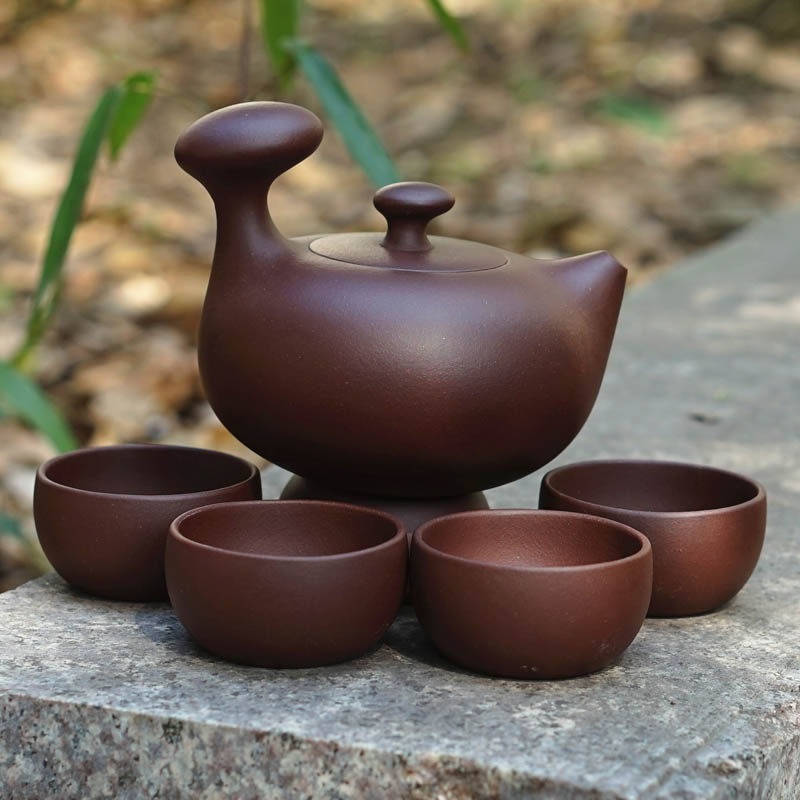 《蘑菇套壶》大师邱玉林高徒 花货高手 国家级助工 薛锋