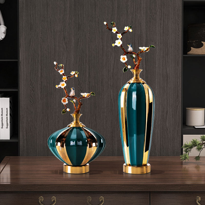 新中式玄关高档摆件客厅现代酒柜家居饰品高端大气轻奢桌面装饰品