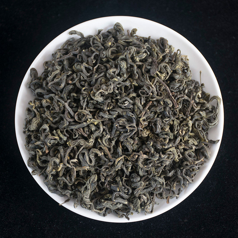 新品茶叶云南梁河回龙茶春茶炒青绿茶一级散袋装500g浓香耐泡回甘