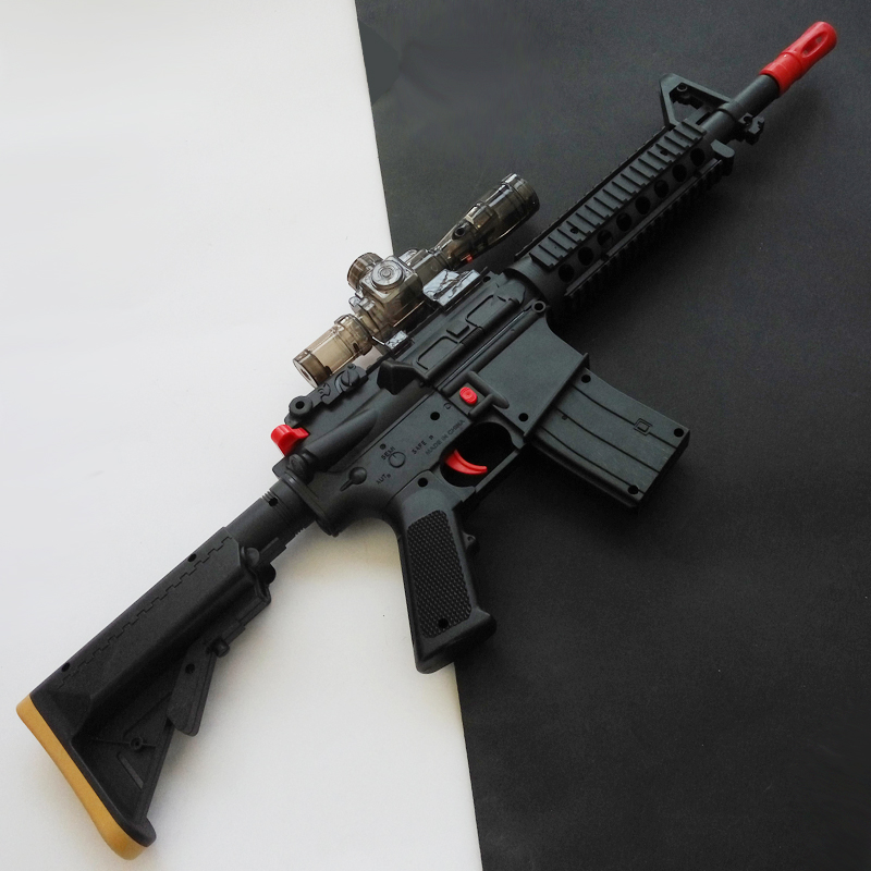m416水弹枪男孩m4突击步抢绝地吃鸡求生儿童玩具枪男孩子可发射