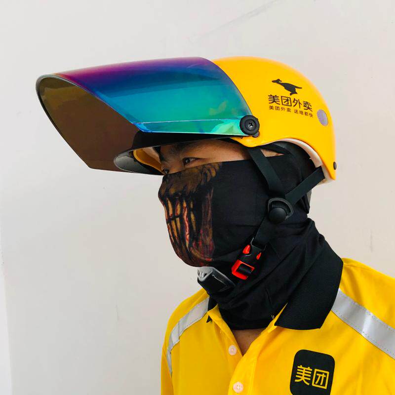美团头盔镜片