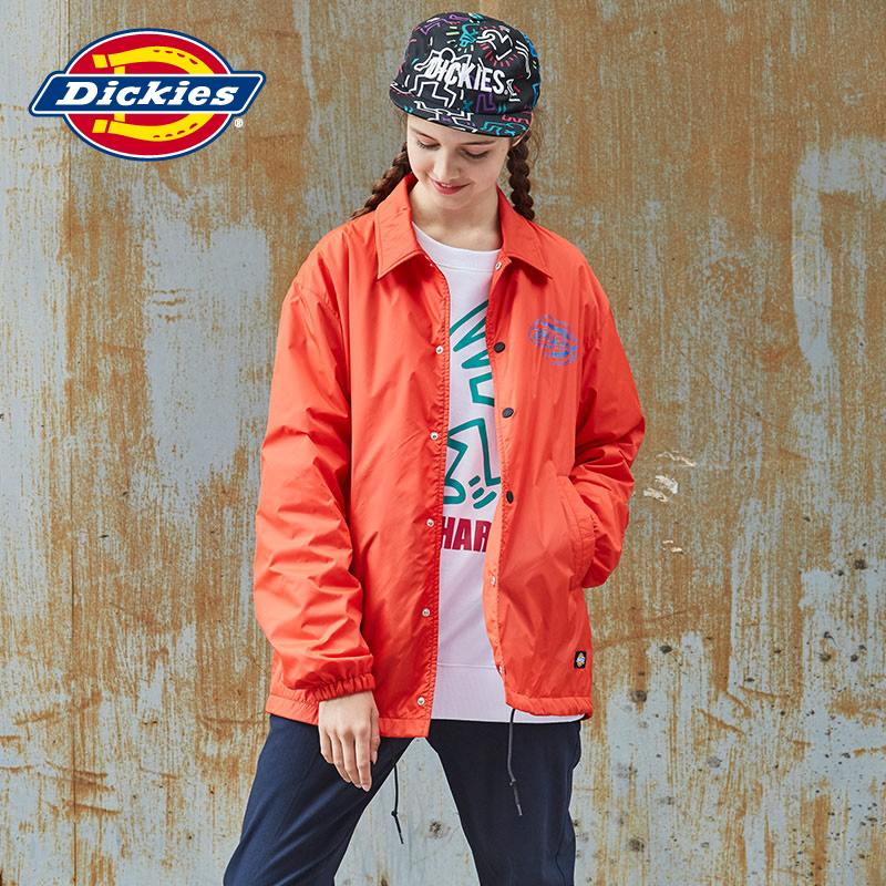 Dickies&KEITH HARING教练夹克oversize印花合作款外套183U10KH01
