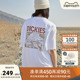 Dickies24春夏新品 纯棉汗布宽松版型背后大印花短袖T恤 男女情侣