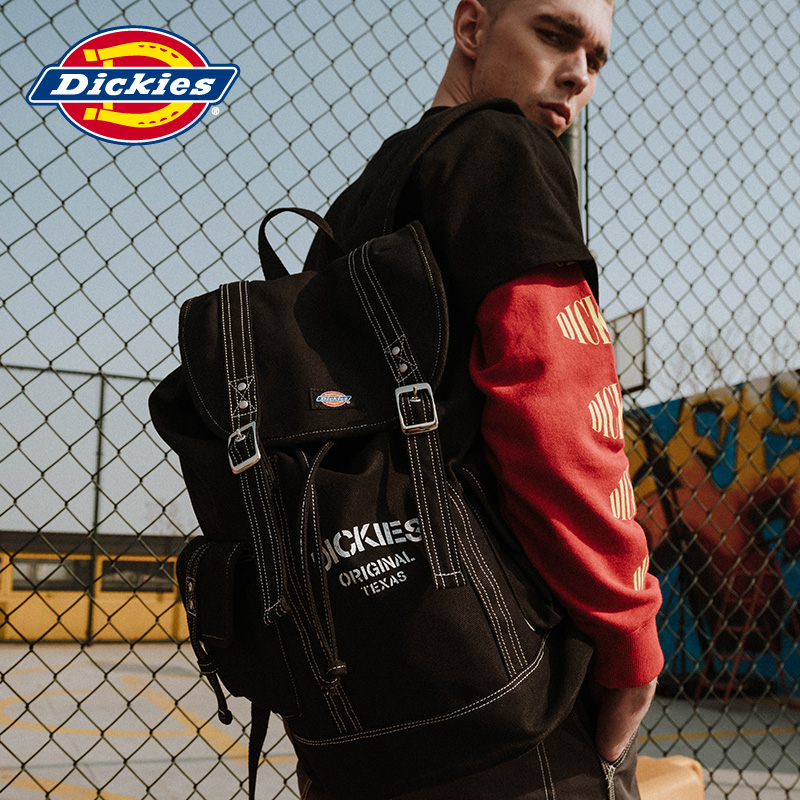 Dickies春夏新品大容量旅行包背包休闲潮流款时尚双肩包DK006650