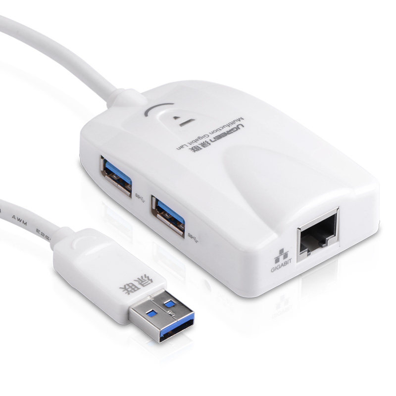 绿联 苹果电脑配件网卡转换器 usb网卡 Macbook air 以太网转接器