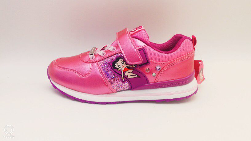 清仓处理断码特价秋冬皮面女童运动鞋贝蒂童鞋