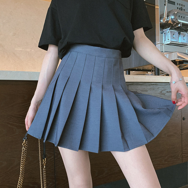 热销百褶裙短款