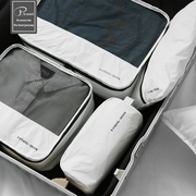 Gift boxed DuPont paper travel storage bag 4 sets of waterproof portable luggage clothes clothing separate storage bag