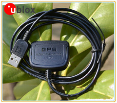 USB GPS Glonass 北斗BDS天线Win10路测 奥维谷歌地图定位导航