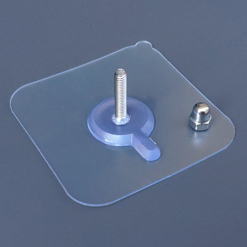 免打孔螺丝贴强力粘胶承重壁挂墙贴无痕钉挂钩免钉固定自粘螺丝钉