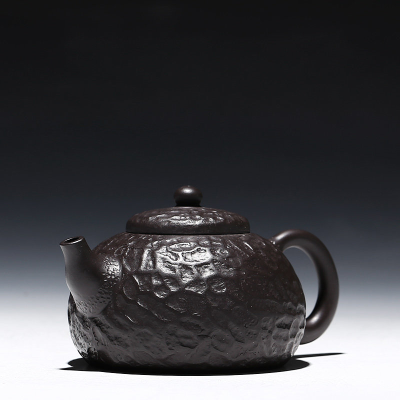 实力陶人 于峰 《树瘿》 黑紫泥 宜兴紫砂壶紫砂收藏