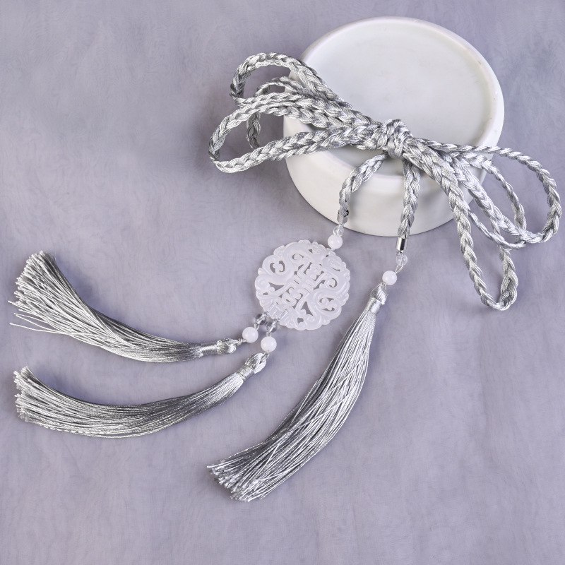 龙凤玉佩古风汉服流苏挂件腰佩古装禁步中式压襟情侣定情信物一对