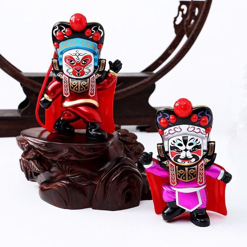变脸娃娃川剧玩偶四川脸谱创意玩具成都中国特色礼品送老外纪念品