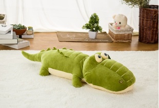 littlecucu新款羽绒软体鳄鱼抱枕