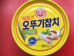 韩国进口 不倒翁金枪鱼原味罐头 沙拉调味 紫菜包饭 速食鱼肉罐头