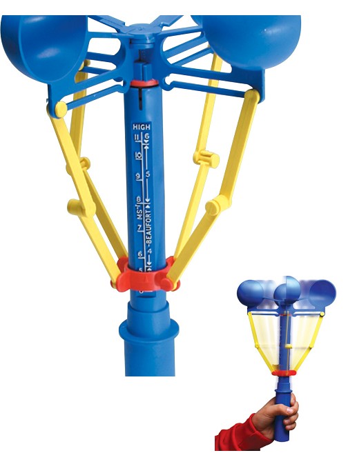 香港EDU 风力计风速表 科技小制作科学实验 幼儿园教具儿童玩具