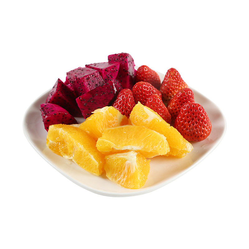 三拼鲜果切450g(草莓 红火龙果 鲜橙)