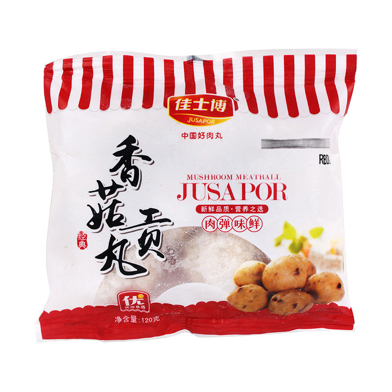 佳士博香菇贡丸120g袋