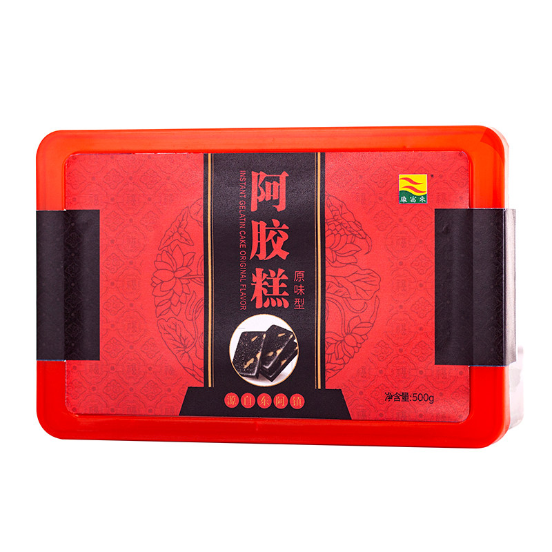 天猫超市的优惠券大全—康富来阿胶糕原味型500g/盒