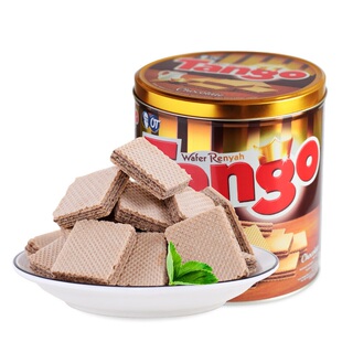 奥朗探戈tango 巧克力威化饼干 350g/罐可在晴天街领取淘宝优惠券0元