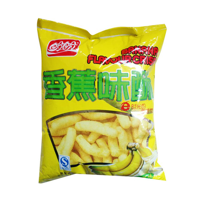 盼盼膨化食品怎么样 盼盼香蕉味网红零食_什么值得买