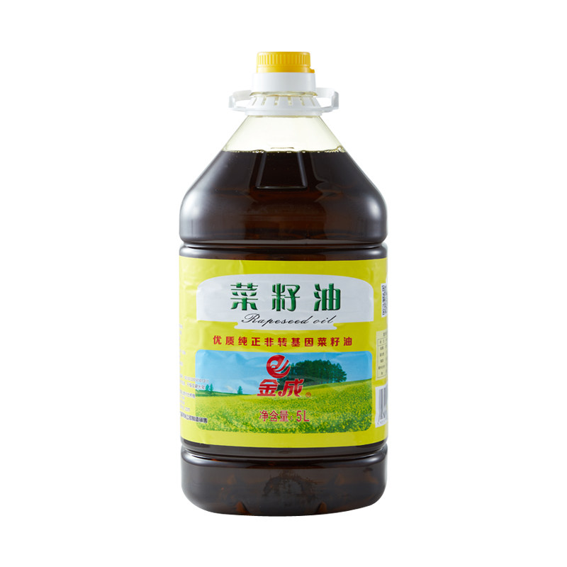 金成压榨菜籽油菜油5l