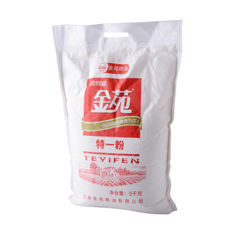 金苑特一粉5kg/袋面粉馒头小麦粉家用烘培烘焙食用粉质细腻