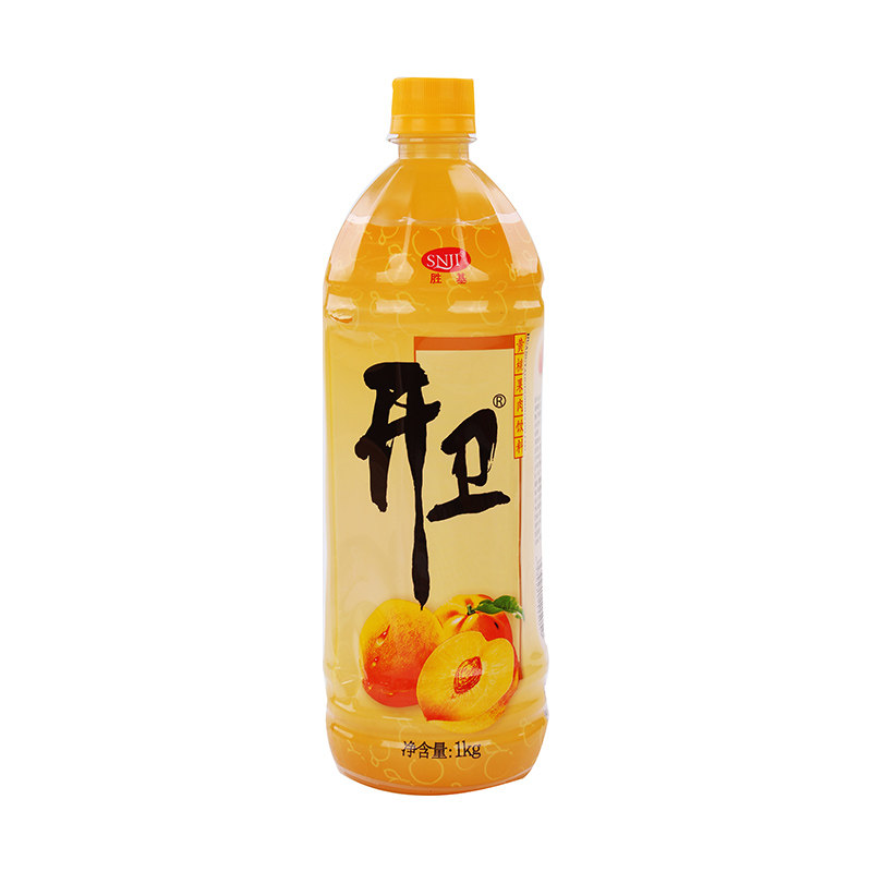 开卫桃汁1l/瓶饮料山楂果肉营养美味元气开胃饮品