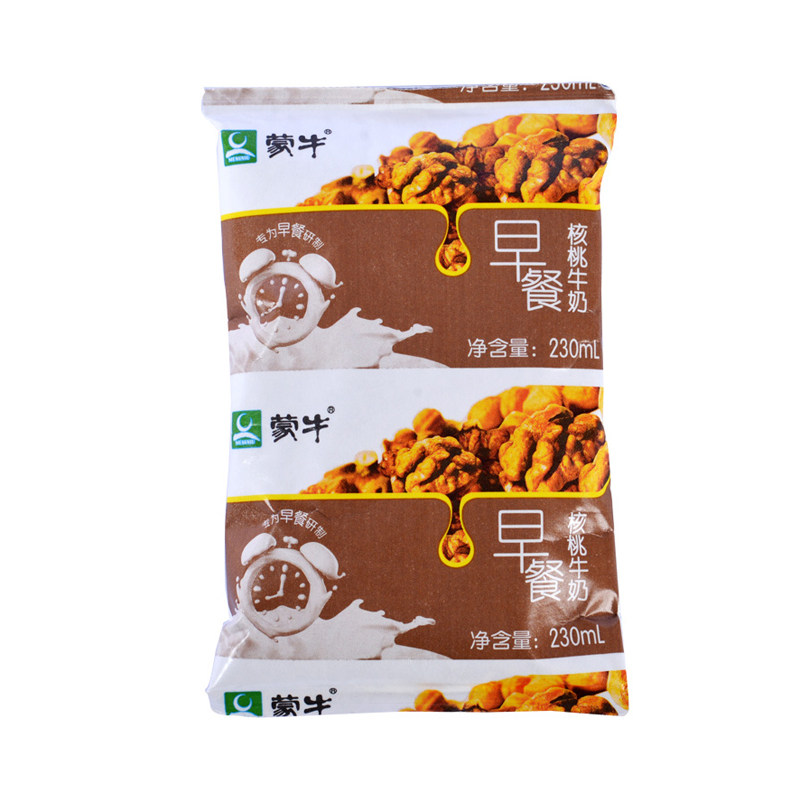 蒙牛利乐枕早餐奶(核桃味) 230ml/袋