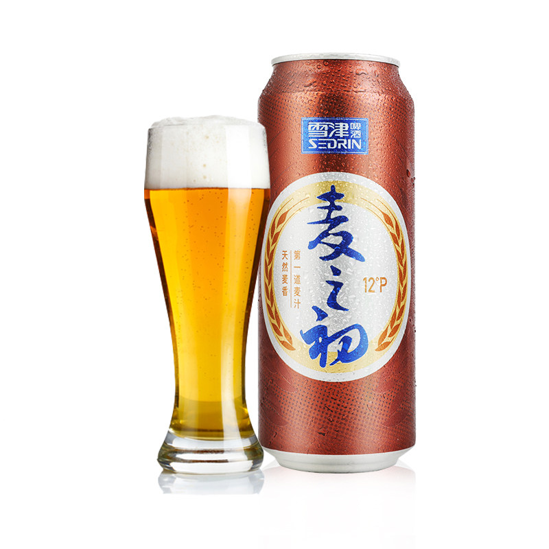 雪津麦之初500ml/罐啤酒 券后7元包邮